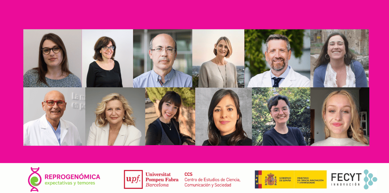 Members of the Scientific Committee and the research team of the Reprogenomics project. Imatge inicial - Members of the Scientific Committee and the research team of the Reprogenomics project.