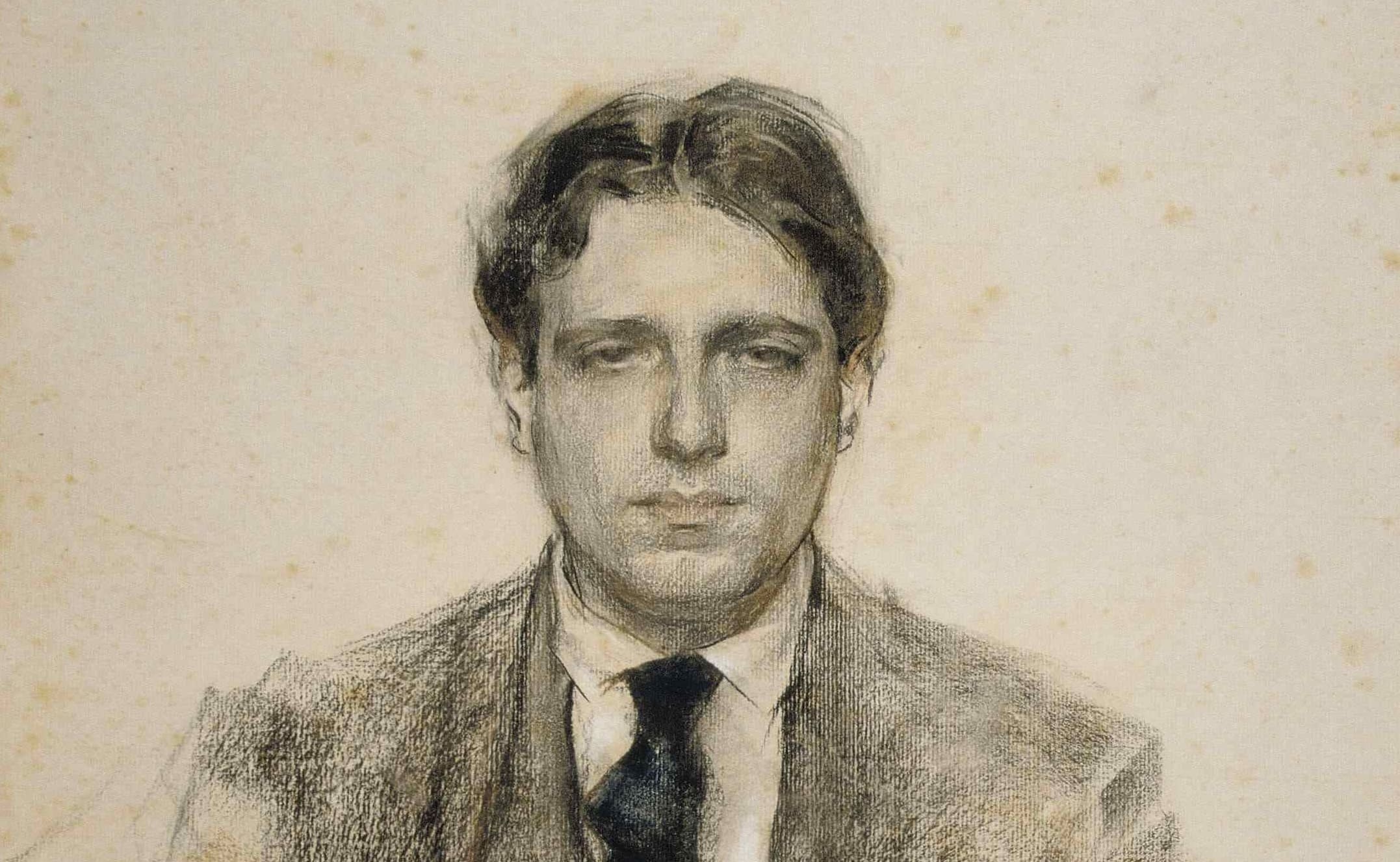 Imatge inicial - Ramon Casas, Retrat d'Eugeni d'Ors [detall], 1906-1907.