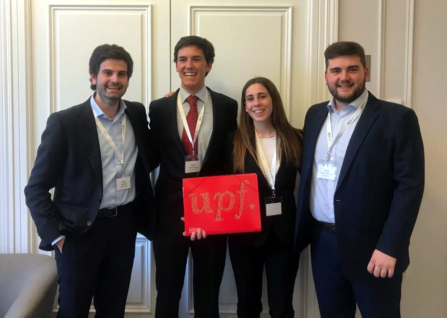 UPF student team at the Madrid Case Competition