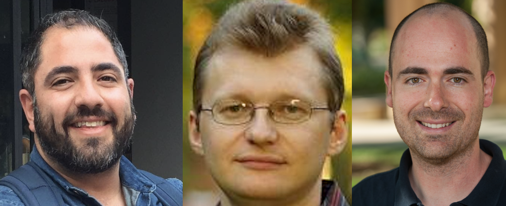 Prof. Baley, Prof. Evdokimov, and Prof. Mestieri Prof. Baley, Prof. Evdokimov, and Prof. Mestieri