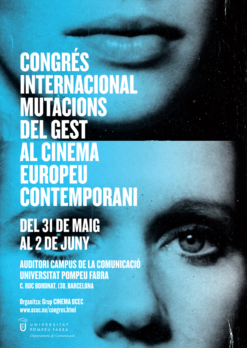 I Congrés Interncaional Mutacions del Gest al Cinema Europeu