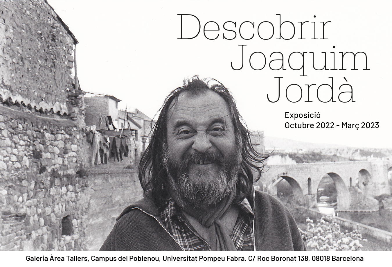 17/10/22: Inauguració de l’exposició “Descobrir Joaquim Jordà”