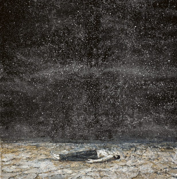 Anselm Kiefer, Die berühmten Orden der Nacht (1997), acrílic i emulsió sobre llenç, 514 x 503 x 8 cm, Museu Guggenheim (Bilbao) Imatge inicial - Anselm Kiefer, Die berühmten Orden der Nacht (1997), acrílic i emulsió sobre llenç, 514 x 503 x 8 cm, Museu Guggenheim (Bilbao)