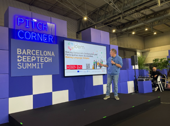 Stefan Bott presents iDEM @Barcelona Deep Tech Summit Imatge inicial - Stefan Bott presents iDEM @Barcelona Deep Tech Summit