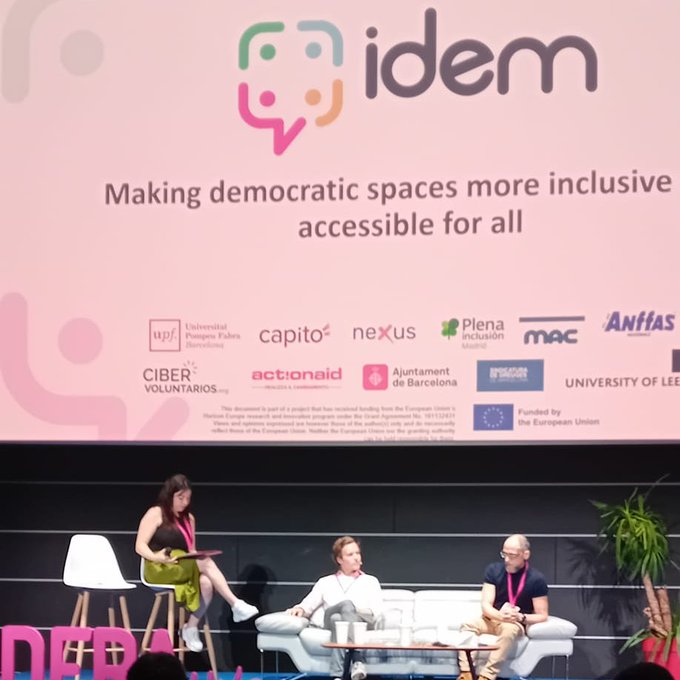Presenting iDEM in EMPODERA 2024 - Malaga Imatge inicial - Presenting iDEM in EMPODERA 2024 - Malaga