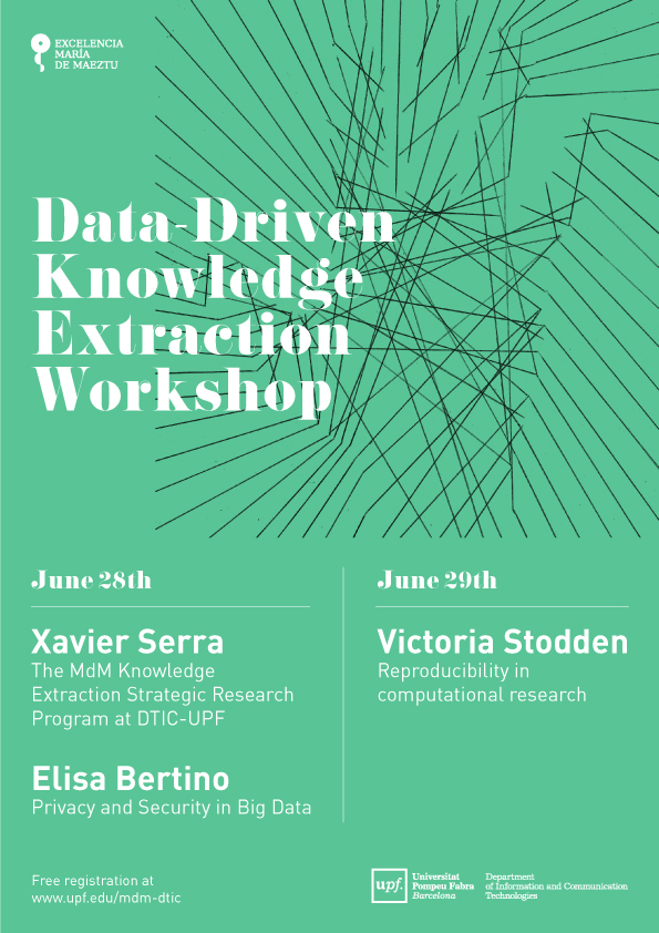 Data-Driven Knowledge Extraction Workshop Poster
