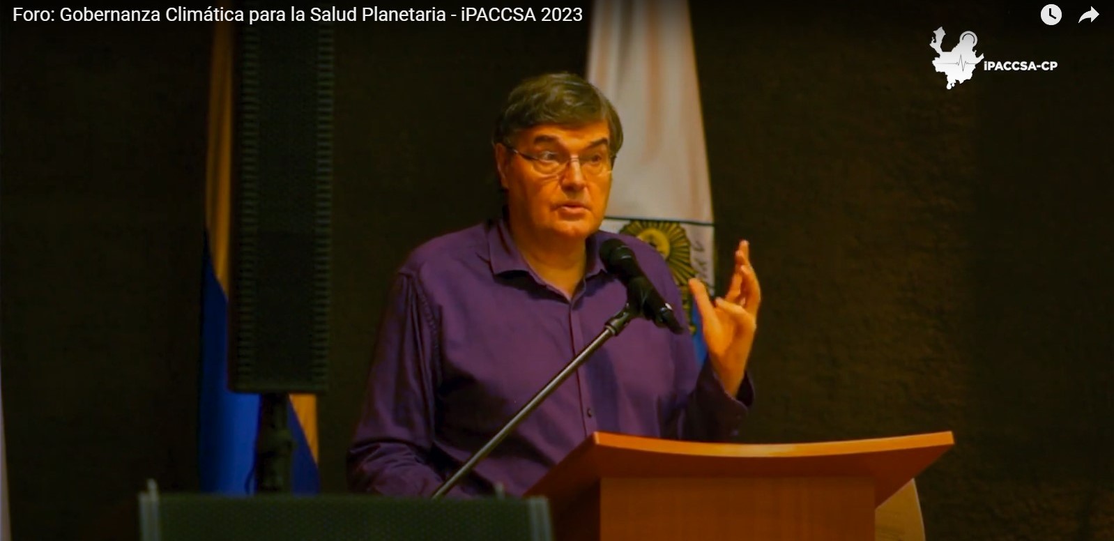Professor Joan Benach in the Climate Governance for Planetary Health Forum Imatge inicial - Professor Joan Benach in the Climate Governance for Planetary Health Forum