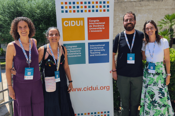 Membres de l'Espai d'Innovació docent de la Facultat de Medicina i Ciències de la Vida de la UPF. Imatge inicial - Membres de l'Espai d'Innovació docent de la Facultat de Medicina i Ciències de la Vida de la UPF.