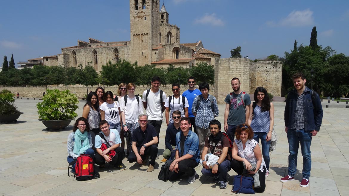 Excursion by the Language Volunteering programme to Sant Cugat del Vallès 