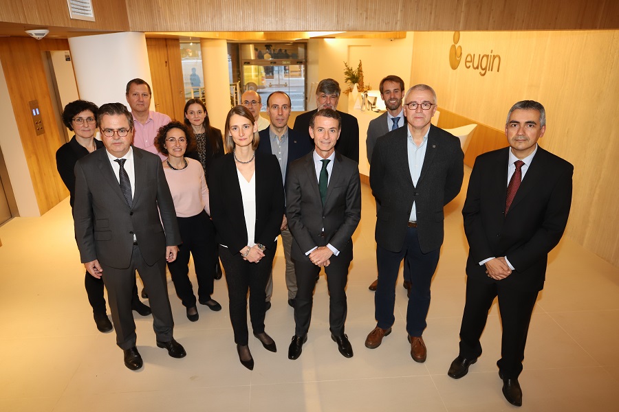 Foto de grup de la signatura de la càtedra Eugin-UPF
