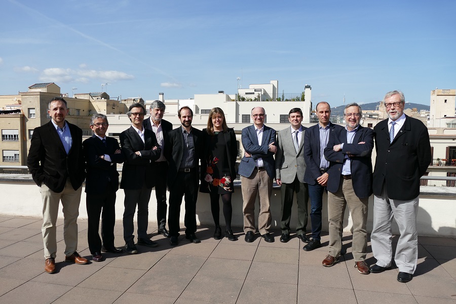 Foto de grup de la signatura de la càtedra QUAES-UPF