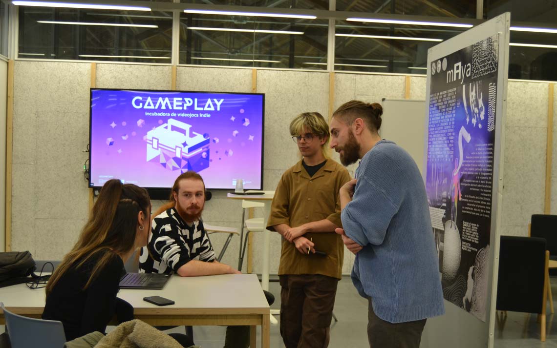 Sessió de treball de les Jornades sobre Indie Games i Cultura Contemporània del Videojoc