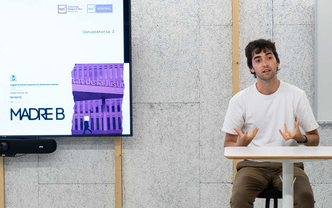 Gerard Gil presenta el seu projecte de llargmetratge, Madre B