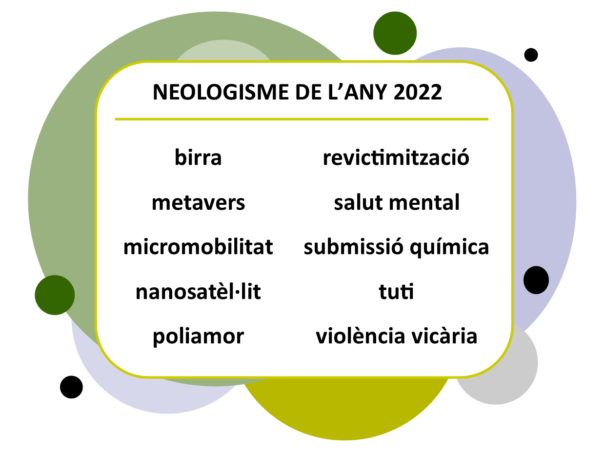 S’obre avui el període de votació del neologisme de l’any 2022