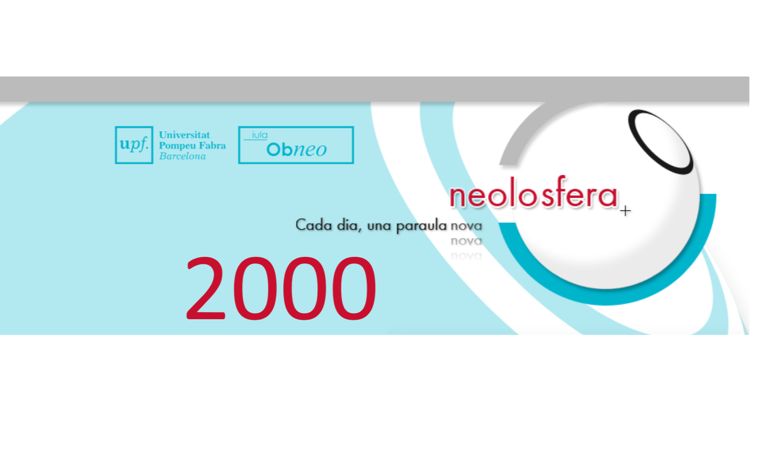La Neolosfera llega a las 2.000 palabras publicadas