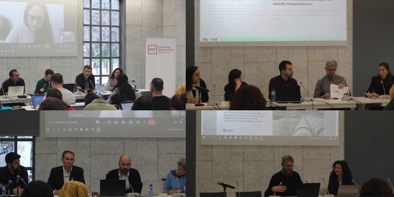 Taules rodones de les jornades “Reptes ètics i tecnològics del fact-checking per combatre la desinformació al context acadèmic i professional" Imatge inicial - Taules rodones de les jornades “Reptes ètics i tecnològics del fact-checking per combatre la desinformació al context acadèmic i professional"