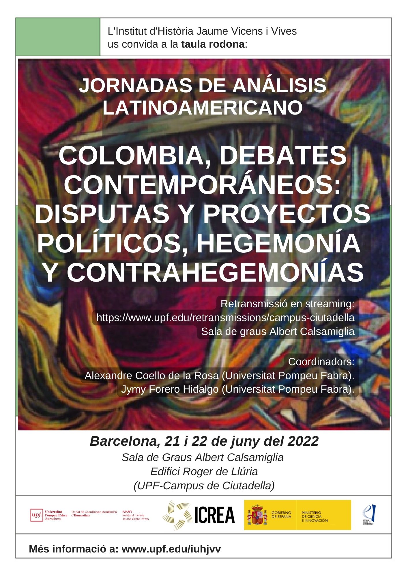 21-22/06/2022 | Jornadas de Análisis Latinoamericano:
