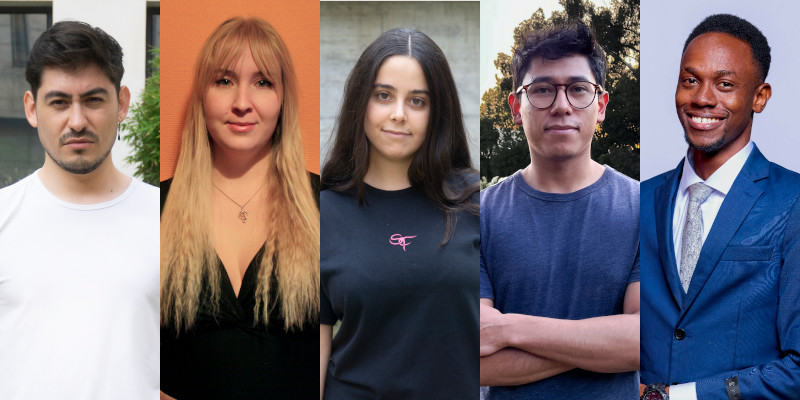 Esteban Gutiérrez, Suvi Häärä, Laura Ibáñez, David López Ayala, Chukwuemeka Nkama Imatge inicial - Esteban Gutiérrez, Suvi Häärä, Laura Ibáñez, David López Ayala, Chukwuemeka Nkama