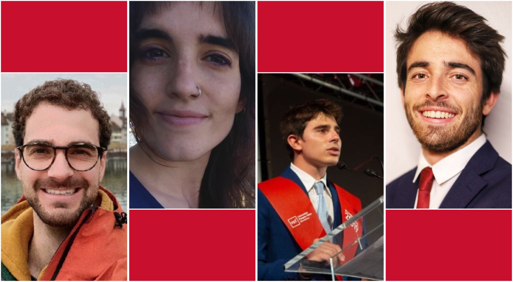 D'esquerra a dreta: Pau Forte, Iris Parra, Carles Aulés i Pau Alabau. Fotografies del seu perfil de LinkedIn Imatge inicial - D'esquerra a dreta: Pau Forte, Iris Parra, Carles Aulés i Pau Alabau. Fotografies del seu perfil de LinkedIn