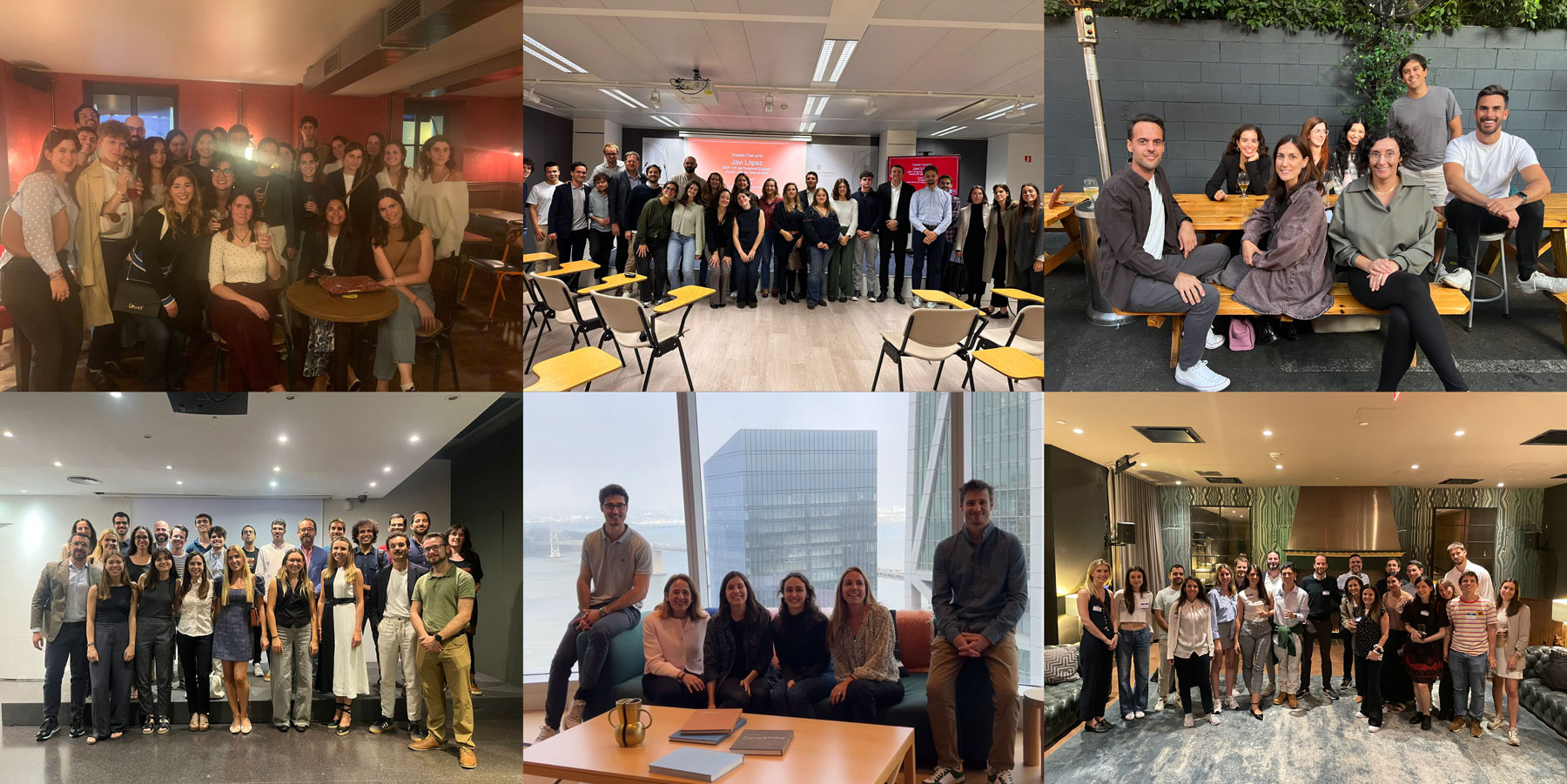 Participants de les diverses trobades dels Welcome Day dels Chapters Alumni UPF Imatge inicial - Participants de les diverses trobades dels Welcome Day dels Chapters Alumni UPF