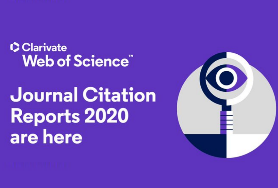 2020 Journal Citation Reports edition is now availableJCR 