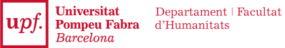 Departament d'Humanitats - UPF