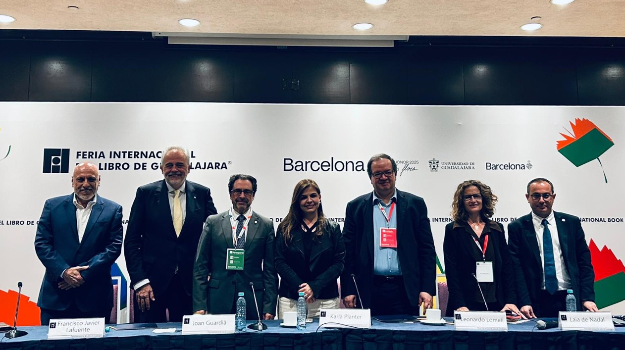 La rectora de la UPF, Laia de Nadal, va compartir una taula rodona sobre el futur de les universitats en el complex escenari mundial amb rectors i rectores d'altres universitats catalanes, mexicanes i d'altres països.&nbsp;