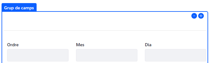 Afegir o eliminar