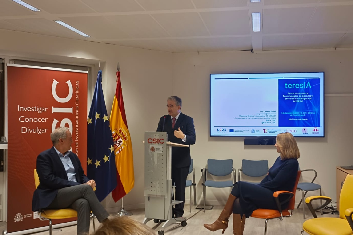 Presentation of the TeresIA project for Spanish terminology