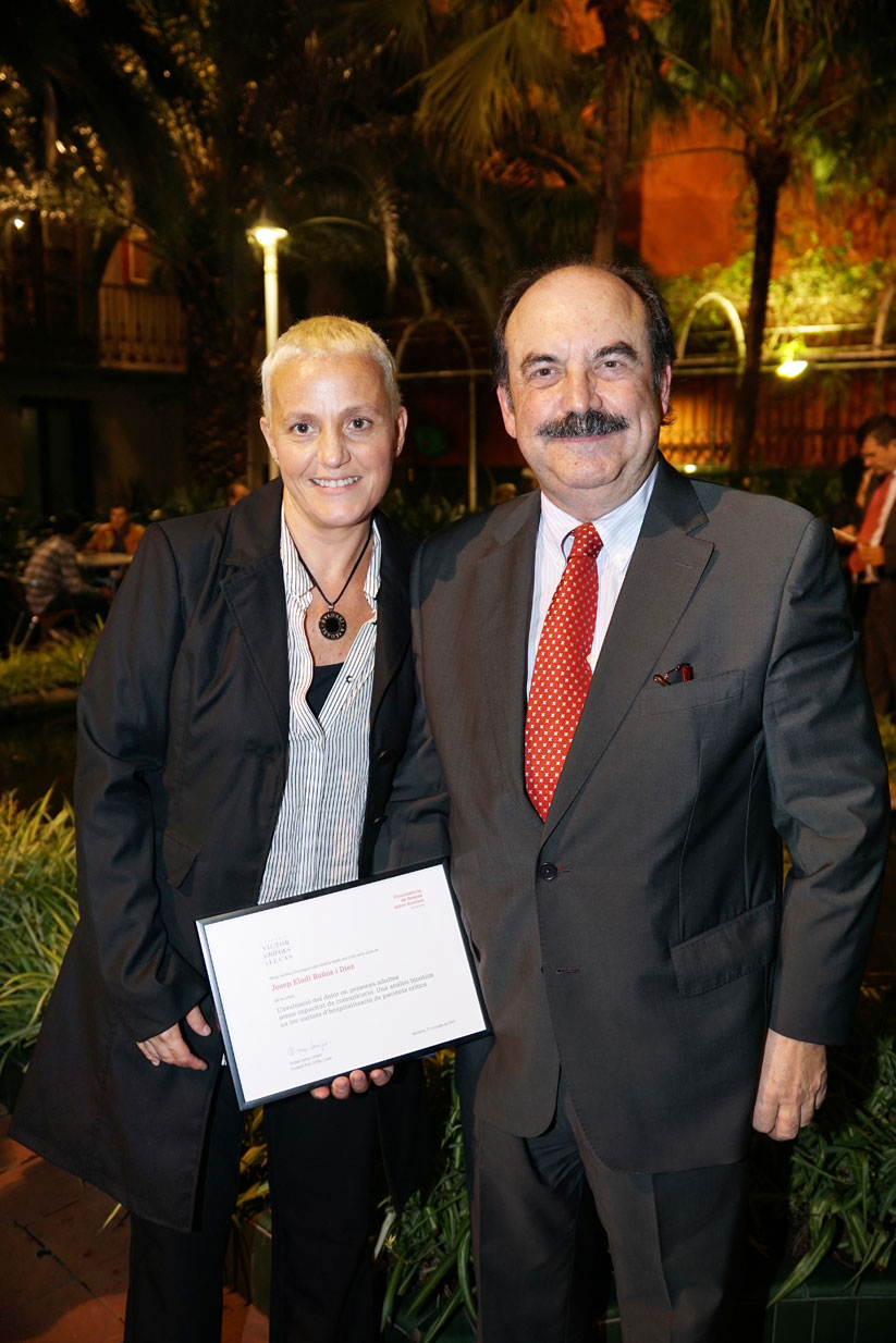 Gemma Robleda y Josep Eladi Baños. Fuente: Fundación Grífols