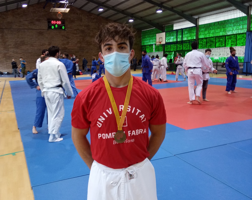 Pau Santacreu, escollit millor esportista en judo masculí, i medalla d'or en la modalitat de menys de 66 Kg